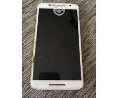 Moto X play liberado detalle en cristal