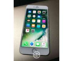 IPhone 6 plus 128gb plata.libre.con garantía