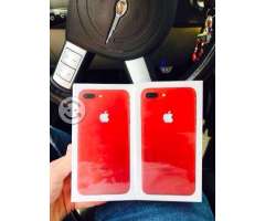 IPhone 7 Plus rojos de 128 nuevos