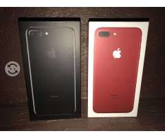 IPhone 7 Plus 128 gb rojo y negro