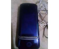 Celular Motorola azul movistar