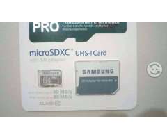 Micro sdxc uhs-i pro samsung 64gb