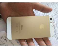 Dorado/Oro Iphone 5s de 16 gb ESTETICA DE 10