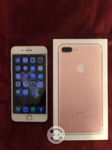 IPhone 7 plus Rose Gold 32gb liberado