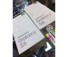 Samsung S6 NUEVO de 32gb AZUL, BLANCO Y DORADO
