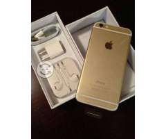 Iphone 6 dorado de 64gb