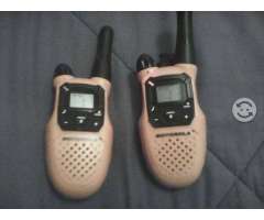 Radio de 2 vÃ­as, paquete con 2 MOTOROLA SEMINUEVO
