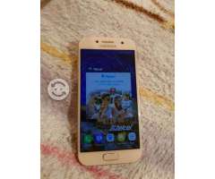 Samsung galaxy a3 2017 con huella rosa