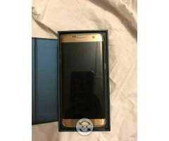 Samsung galaxy s7 edge caja dorado libre