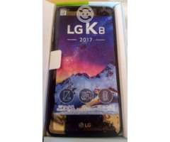 Celular LG K8 2017 Black Blue Cambio