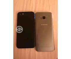 IPhone 7 y Samsung s8