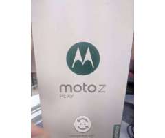 Moto z play como nuevo