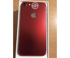 Iphone Red 7 de 128 gb caja accesorios sin usar