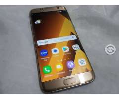 Samsung galaxy S7 edge Gold Oro Con detalle